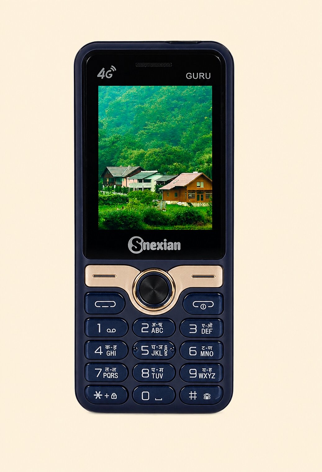 Snexian All-New GURU GT 4G Working Dual Sim | Keypad Mobile | 2.4" Display | YouTube Working | Voice Changer | BT Dialer | Call Recording | Long Lasting Battery | FM | Camera | Feature Phone | Black