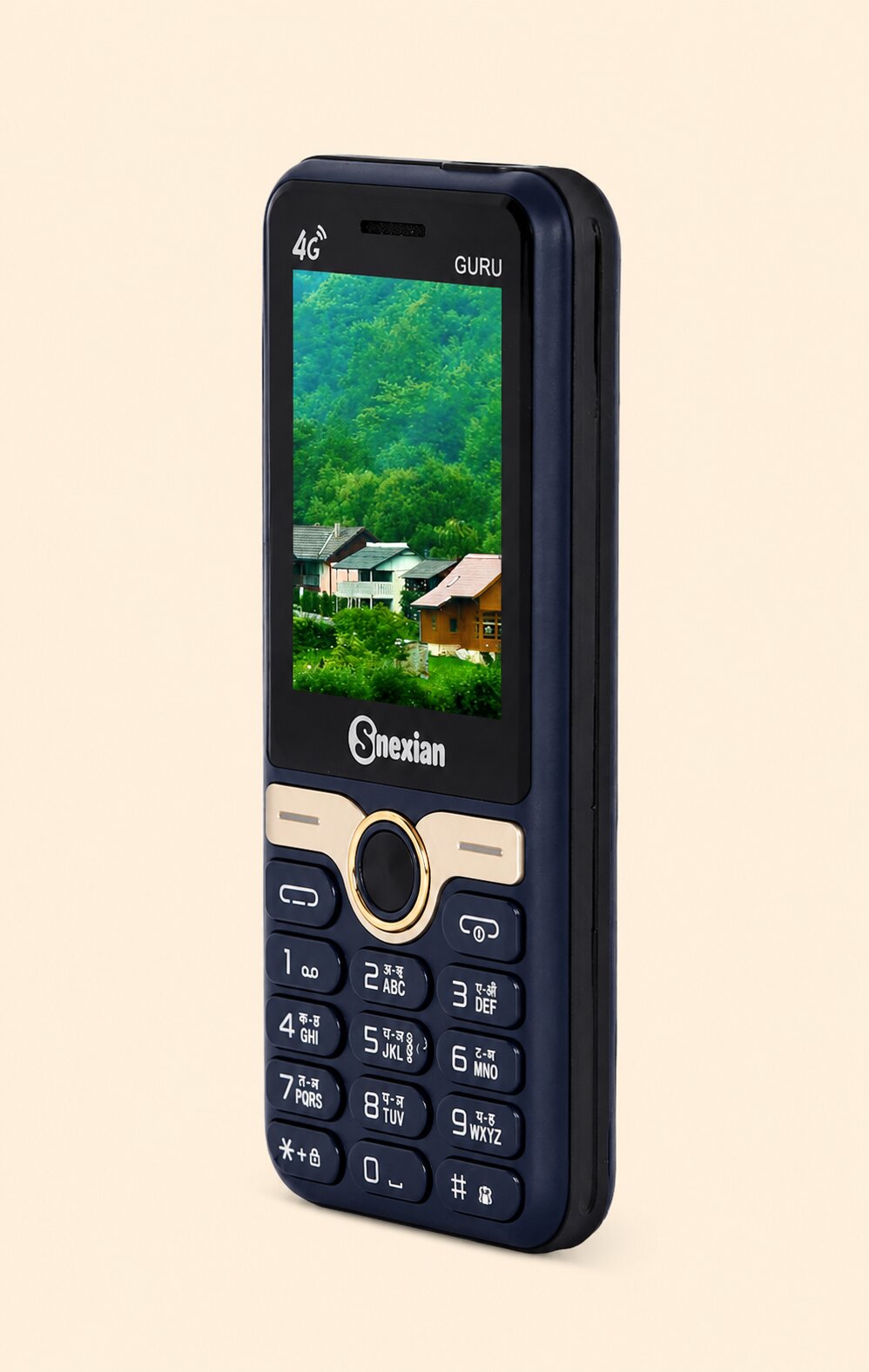Snexian All-New GURU GT 4G Working Dual Sim | Keypad Mobile | 2.4" Display | YouTube Working | Voice Changer | BT Dialer | Call Recording | Long Lasting Battery | FM | Camera | Feature Phone | Black