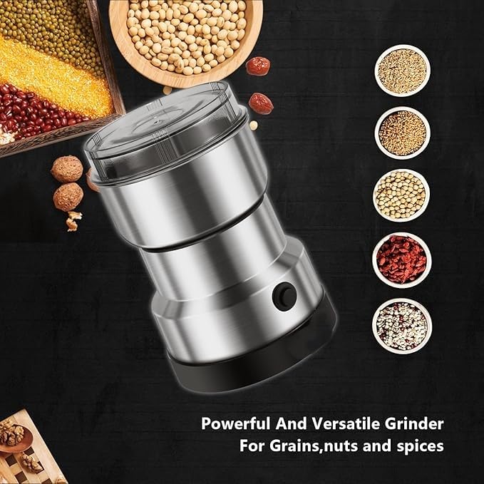 Portable Electric Grinder for Masala , Coffee Beans & Dry Ingredients