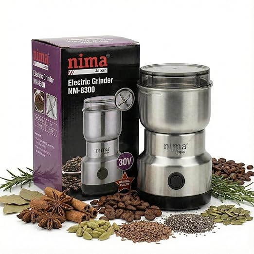 Portable Electric Grinder for Masala , Coffee Beans & Dry Ingredients