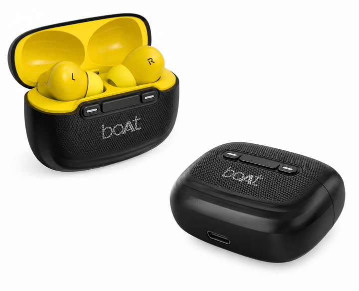 BoAt Nirvana Super Buds – Hybrid Active Noise Cancellation TWS Earbuds