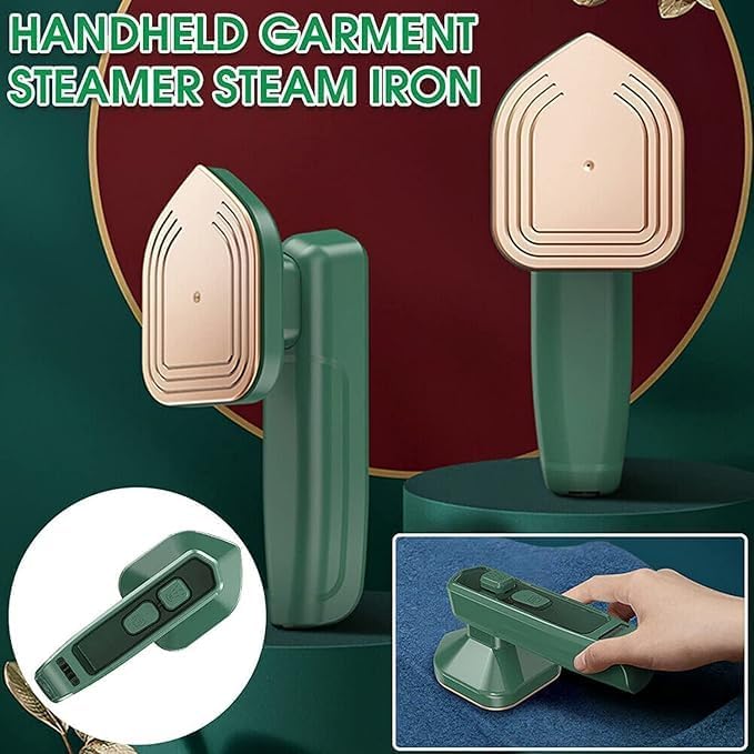 Stainless Steel Mini Iron, Garment Steamer, Professional Handheld Portable Micro Steam Iron For Fabric Clothes,Good For Home And Travel, Wrinkles Removing Steamer