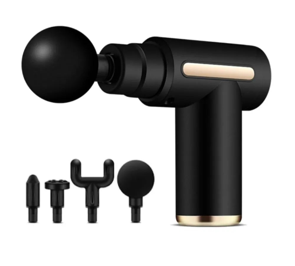 Mini Gun Massager Machine for Pain Relief - Body, Neck, Shoulders, Back, Arms & Feet Massager- 6 Speed Settings -7 Type-C Charging for Muscle Pain Relief Recovery