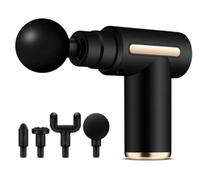 Mini Gun Massager Machine for Pain Relief - Body, Neck, Shoulders, Back, Arms & Feet Massager- 6 Speed Settings -7 Type-C Charging for Muscle Pain Relief Recovery
