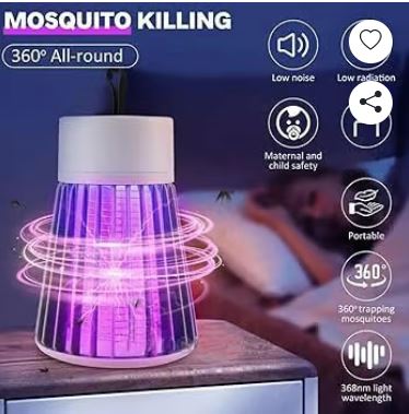Mosquito Killer Machine USB Powered Bug Zapper Mosquito LAMP for Home Electric LED LAMP