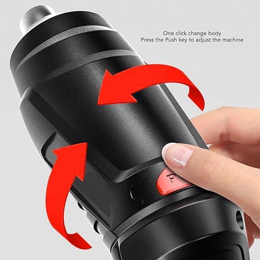 47 Pcs Electric Screwdriver Set | Cordless Rechargeable 4.2V 3.2Nm Screwdriver with LED Light USB Charging Rotation Function & Portable Case for Home DIY Repair
