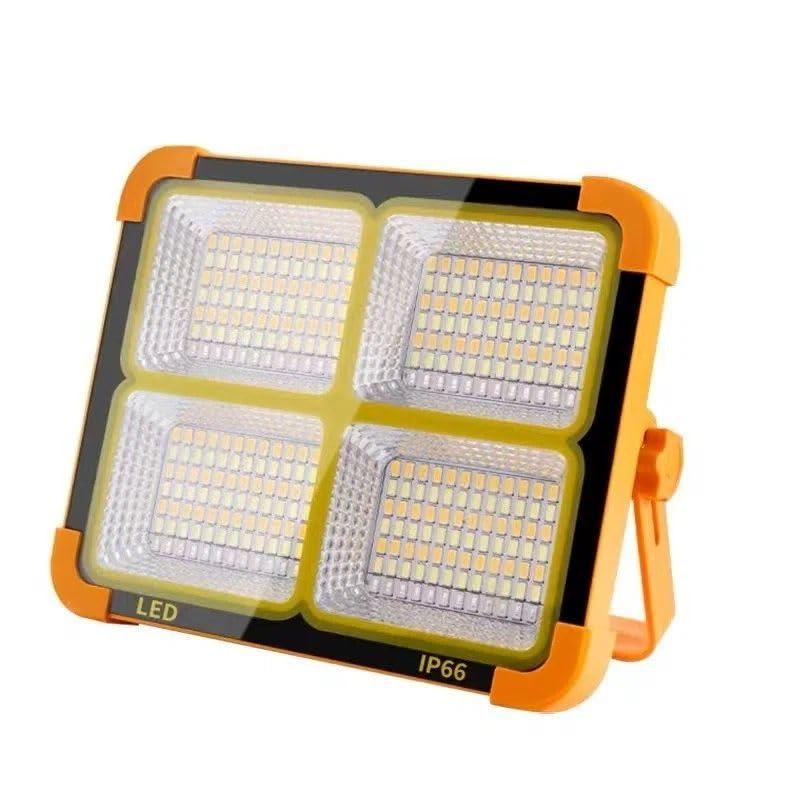 High-Brightness Solar LED Flood Light with Power Bank